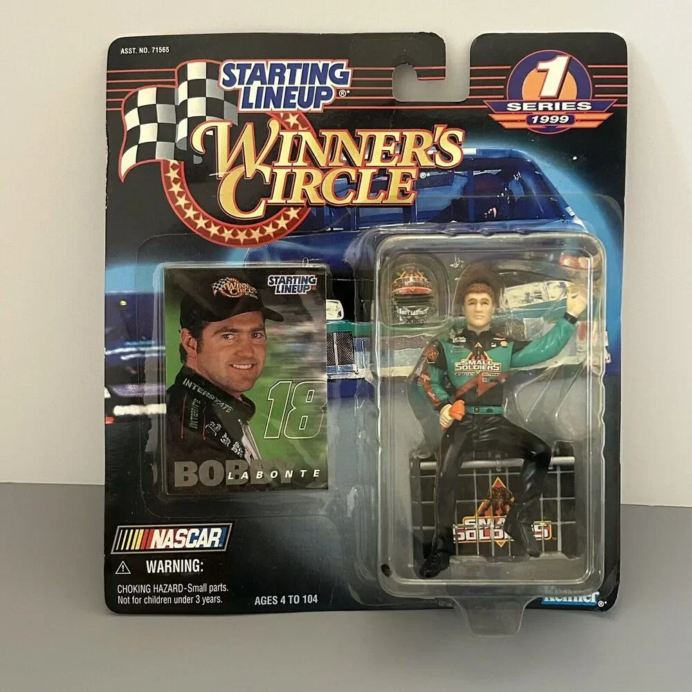 NASCAR Starting Lineup Winners Circle Bobby Labonte #18 Series 1 Lot of 2 NOS